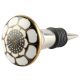 Golden Ceramic Floral Wine Stopper Online